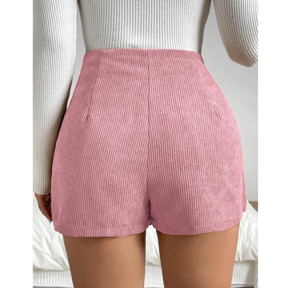 Button Detail Wrap Skort ❤️ - Picture 2 of 4